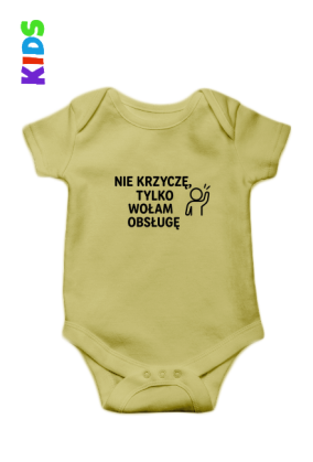Nie krzyczę, tylko wołam obsługę