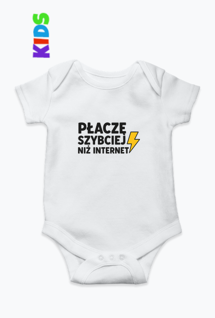 Płacze szybciej niż Internet