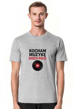 Koszulka Kocham Muzykę Disco Polo
