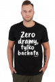 Koszulka Męska - "Zero dramy, tylko bachata" - biały napis