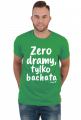 Koszulka Męska - "Zero dramy, tylko bachata" - biały napis