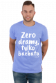 Koszulka Męska - "Zero dramy, tylko bachata" - biały napis