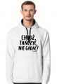 Bluza Męska Kaptur - Chodź tańczyć, nie gadać! - czarny napis
