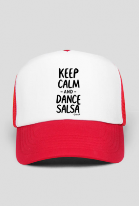 Czapka z daszkiem – „Keep Calm and Dance Salsa”
