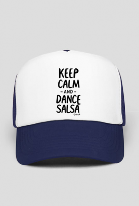 Czapka z daszkiem – „Keep Calm and Dance Salsa”