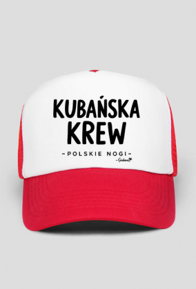 Czapka z daszkiem – „Kubańska krew – polskie nogi”