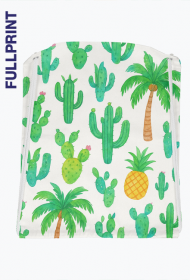 Plecak – „Nie przeszkadzać – trenuję cubanę” - palmy kaktusy