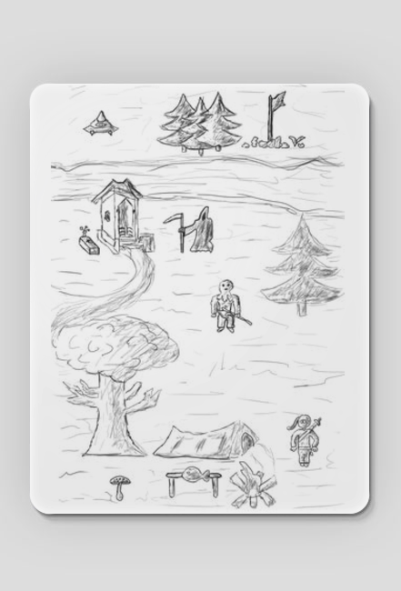 Podkładka z gry Cybergia Wyzwanie