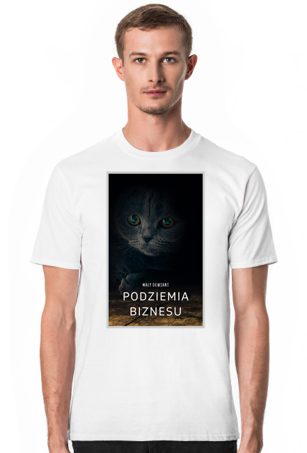 Koszulka z kotem Podziemia Biznesu