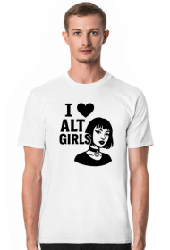 I LOVE ALT GIRLS WHITE
