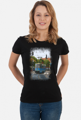 Koszulka Tramwaj Wrocław (damska)(różne kol.)