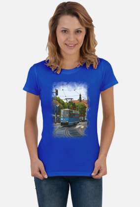 Koszulka Tramwaj Wrocław (damska)(różne kol.)