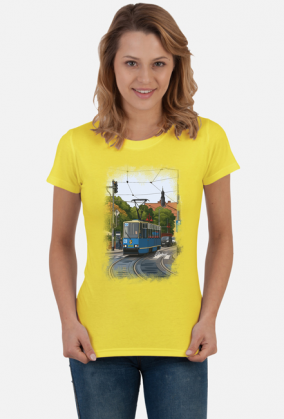 Koszulka Tramwaj Wrocław (damska)(różne kol.)