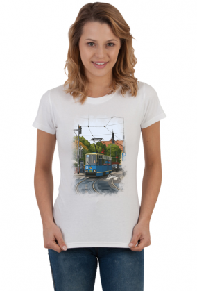 Koszulka Tramwaj Wrocław (damska)(różne kol.)