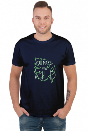 "You Make Me Wild" Neon Jungle Tee