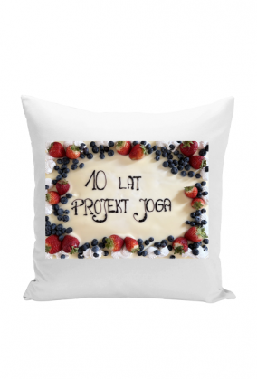 Poduszka 10 lat Projekt Joga