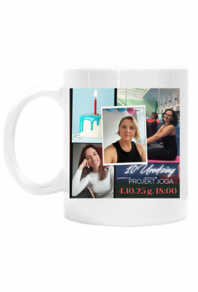 Kubek 10 lat Projekt Joga