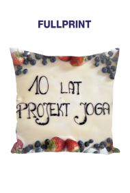 Fullprint poduszka 10 lat Projekt Joga