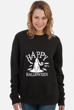 Bluza damska Happy Halloween czarna