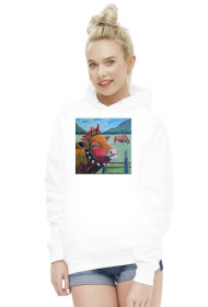 Koszulka Punkowa krowa