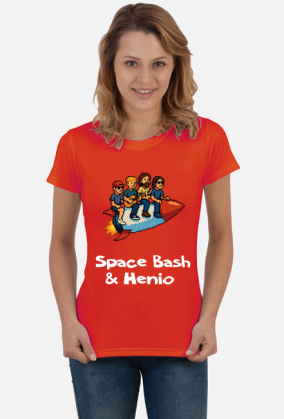 SB&Henio Rakieta T-shirt damski