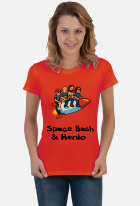 SB&Henio Rakieta T-shirt damski