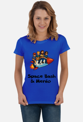 SB&Henio Rakieta T-shirt damski