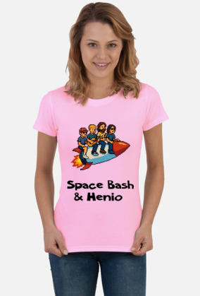 SB&Henio Rakieta T-shirt damski