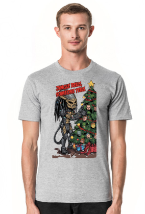 Predator z choinką