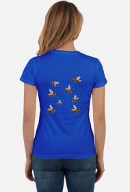 Nie jem miodu żuje pszczoły - t-shirt damski