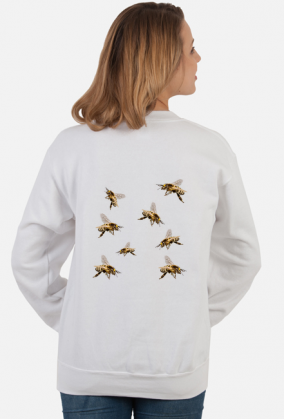 Nie jem miodu żuje pszczoły - bluza damska