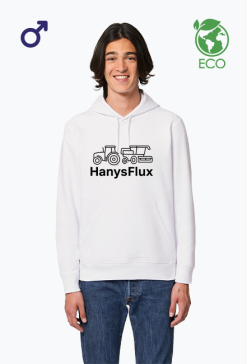 Bluza z kaputrem z czarnym logo