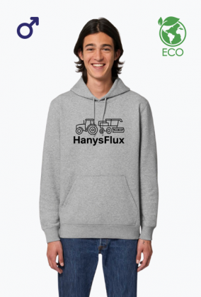 Bluza z kaputrem z czarnym logo