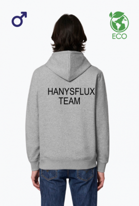 Bluza z kaputrem z czarnym logo