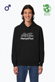 Bluza z kaputrem z białym logo