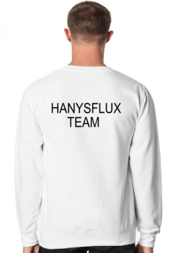 Bluza bez kaptura z czarnym logo