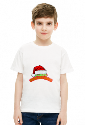 „Merry Christmas” z kulką z tyłu