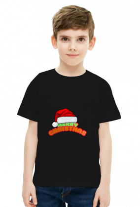 „Merry Christmas” z kulką z tyłu