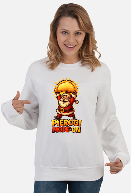 Bluza damska Polskie święta „Pierogi Mode: ON”