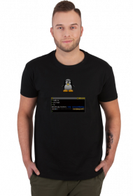 Tux terminal - t-shirt męski