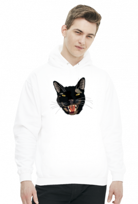 Kocur VIP - bluza z kapturem męska