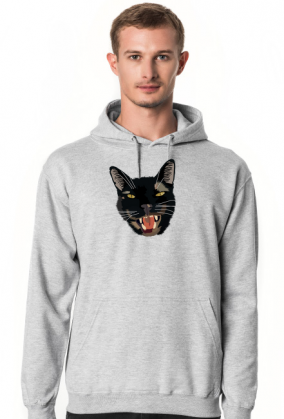 Kocur VIP - bluza z kapturem męska