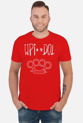 Wpi**dol lineart - t-shirt męski