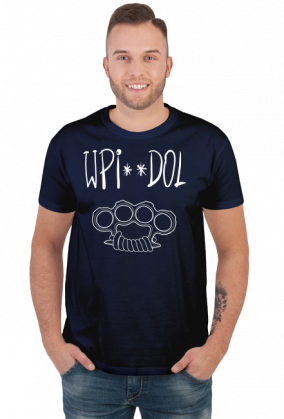 Wpi**dol lineart - t-shirt męski