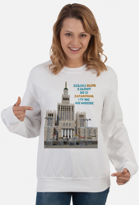 Zdejmij słoik z głowy - bluza damska