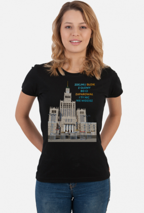 Zdejmij słoik z głowy - t-shirt damski