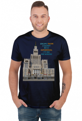 Zdejmij słoik z głowy - t-shirt męski