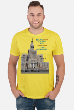 Zdejmij słoik z głowy - t-shirt męski