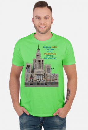 Zdejmij słoik z głowy - t-shirt męski
