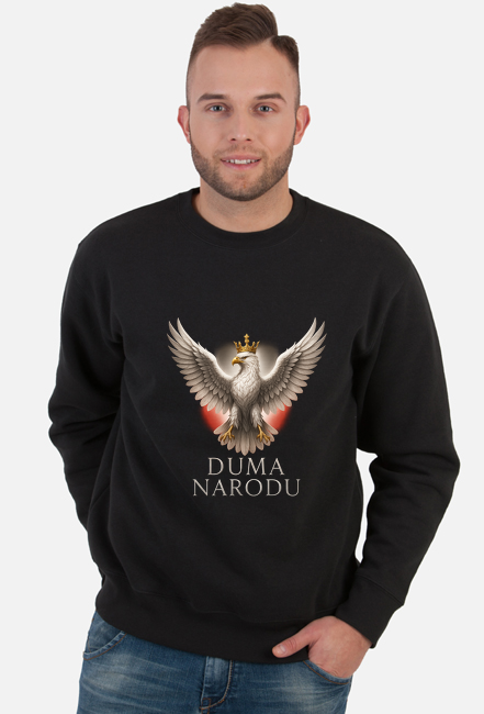 Bluza męska Orzeł Biały - Duma Narodu POLSKA